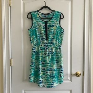 APT.9 BRAND NEW teal/blue patterned dress